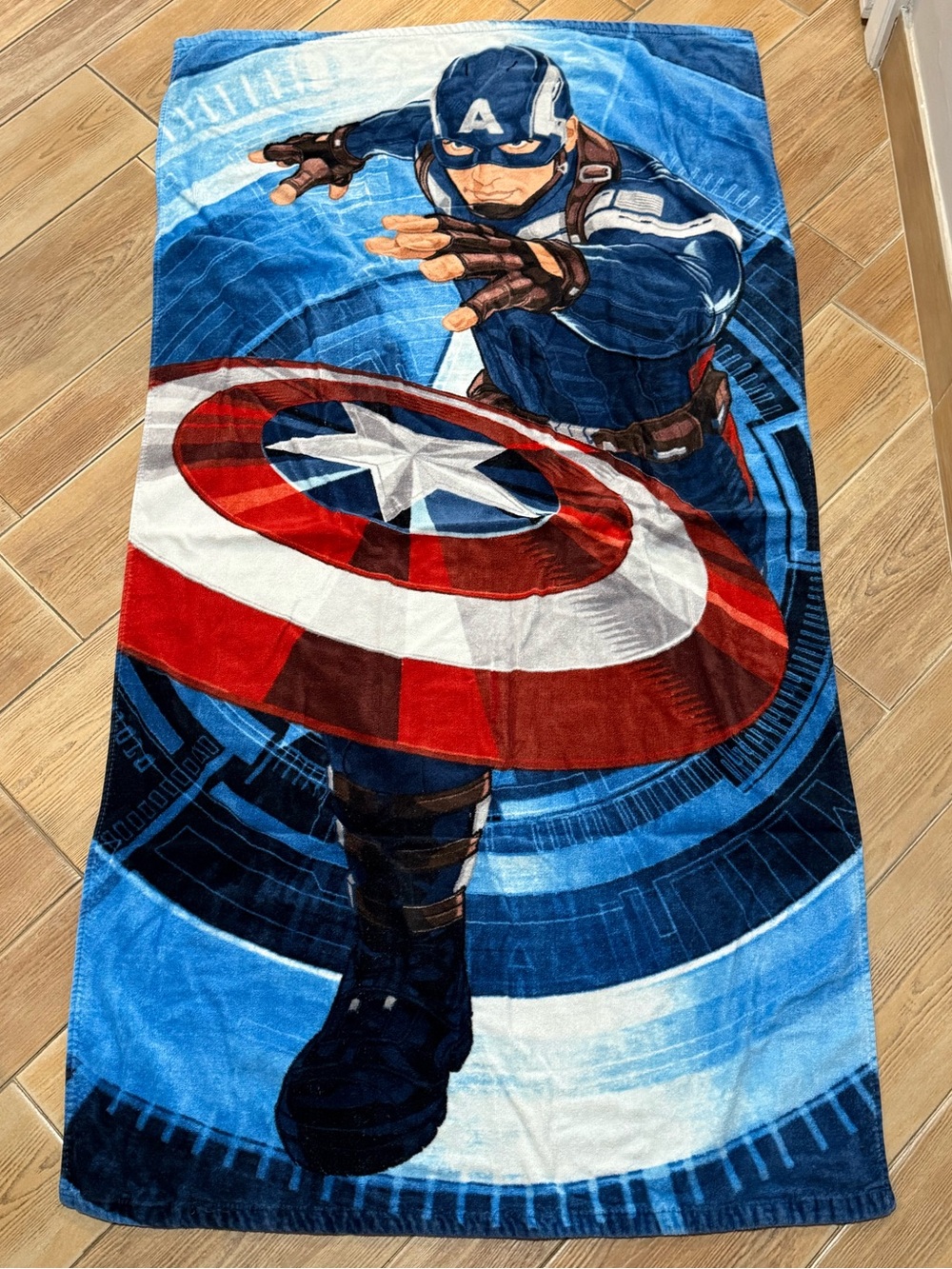 Marvel Captain America Beach Towel